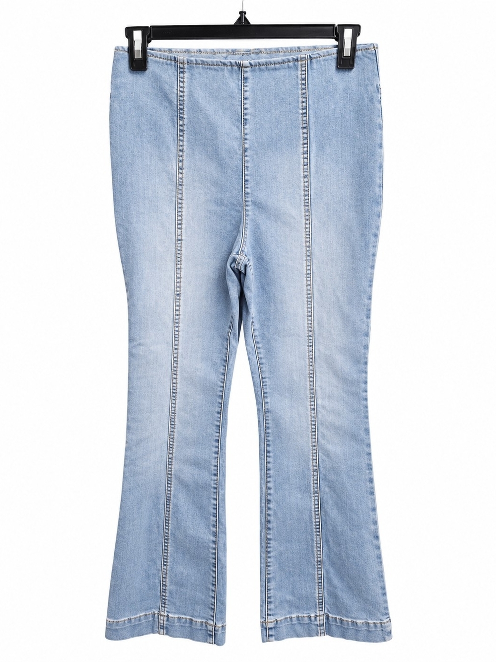 I.N.C. International Concepts Light Wash Seamed Flare Jeans – Women’s Size 6
